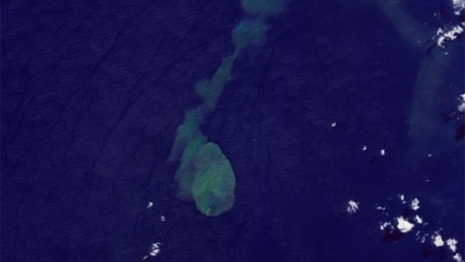 NASA Photos Capture Eruption Of Underwater 'Sharkcano' iHeart