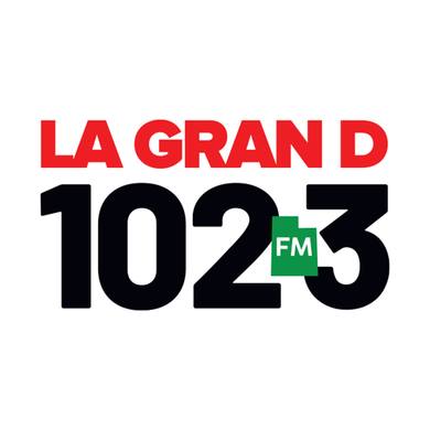 102.3 La Grand logo