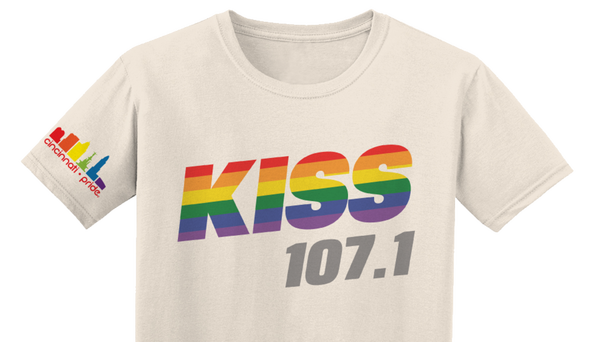 Celebrate Pride Month with Our Kiss 107.1 Pride Shirt!