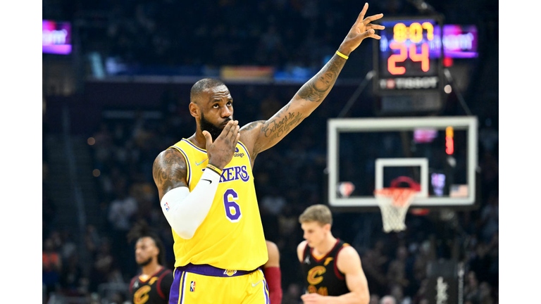 Los Angeles Lakers v Cleveland Cavaliers