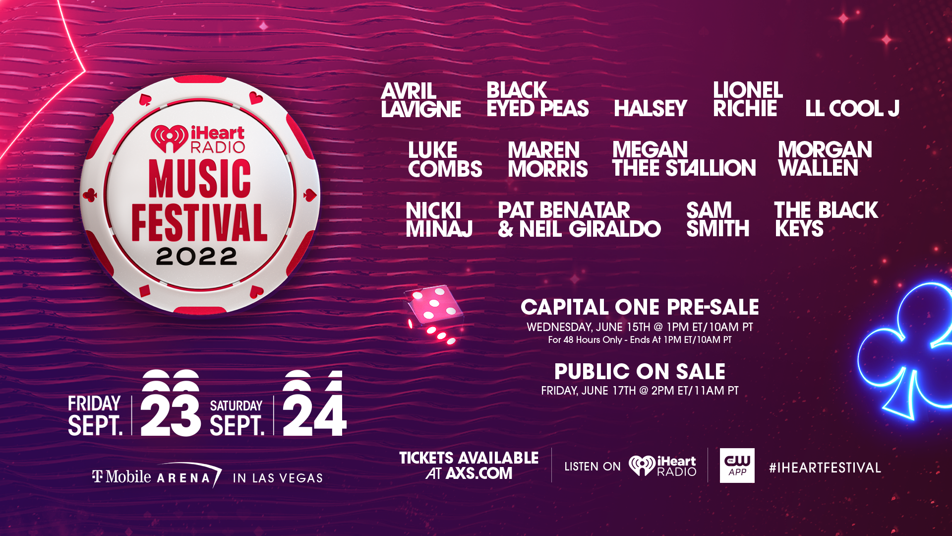 Iheartradio Music Festival 2024 Saturday Lineup - Rhody Kristine