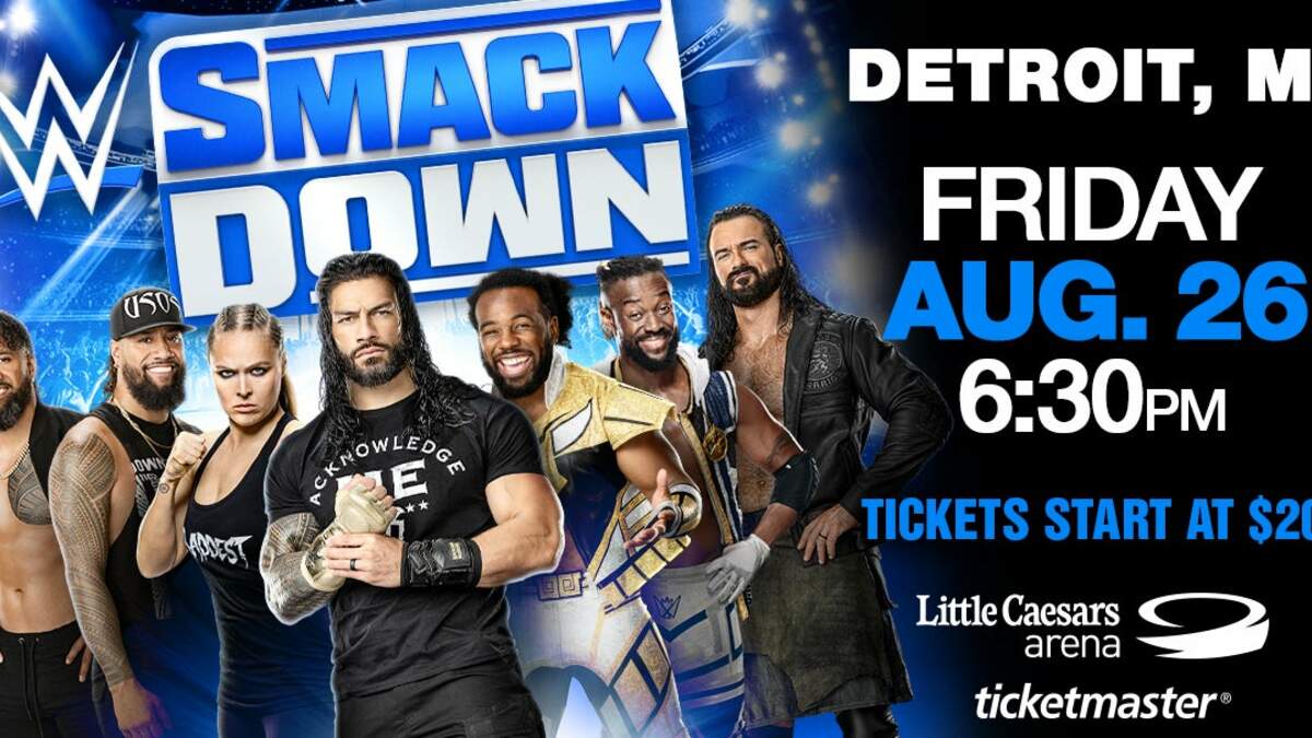 WWE Smackdown returns to Detroit in April – The Oakland Press