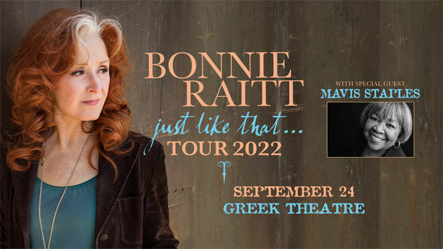  Bonnie Raitt at the Greek Theatre (9/24)