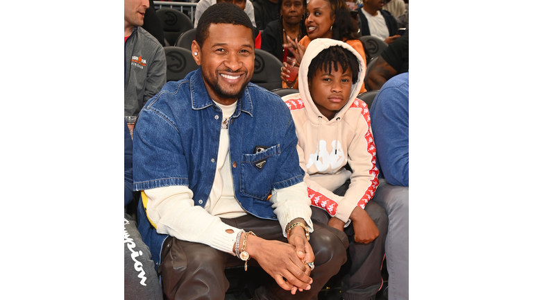 Celebrities Attend Brooklyn Nets v Atlanta Hawks