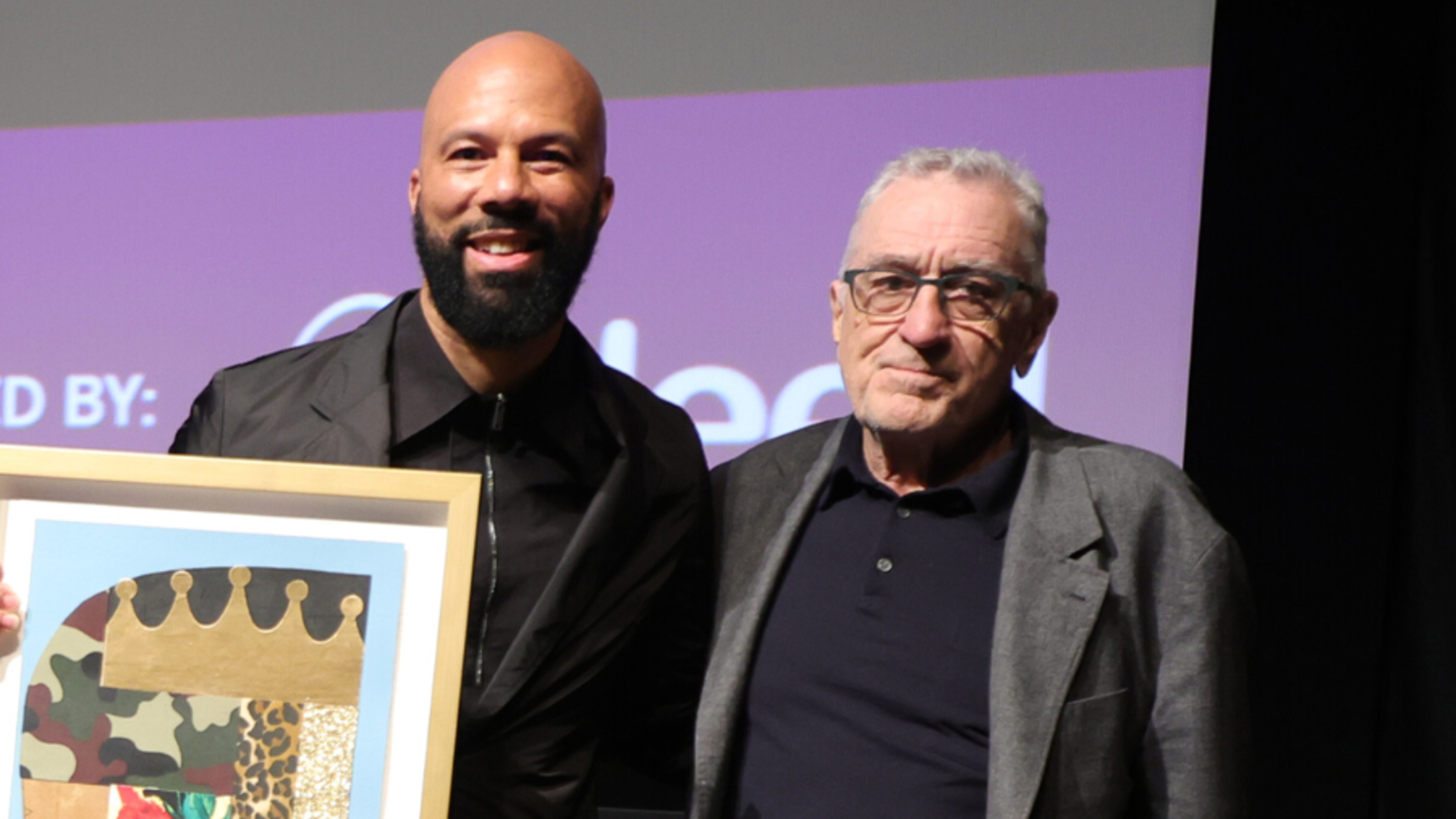 Common & Robert de Niro
