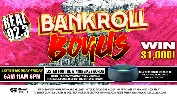 Listen to Win $1000 Bankroll Bonus