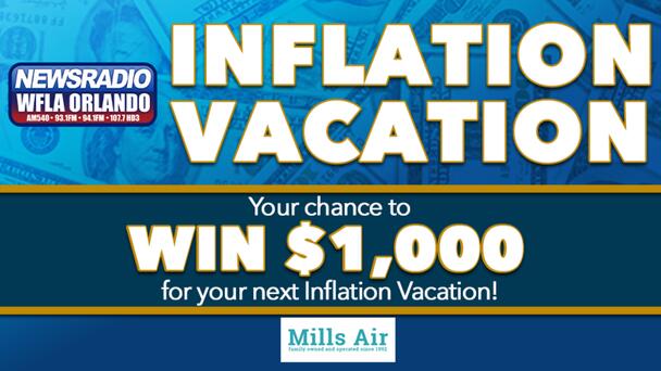 Chance to win $1,000 for your next Inflation Vacation 