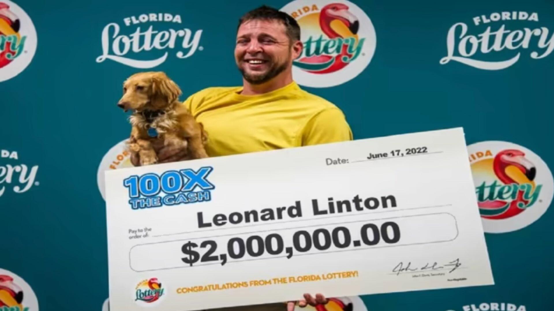 Florida Man Thanks Pregnant Dog For 'Life-Changing' Lottery Win