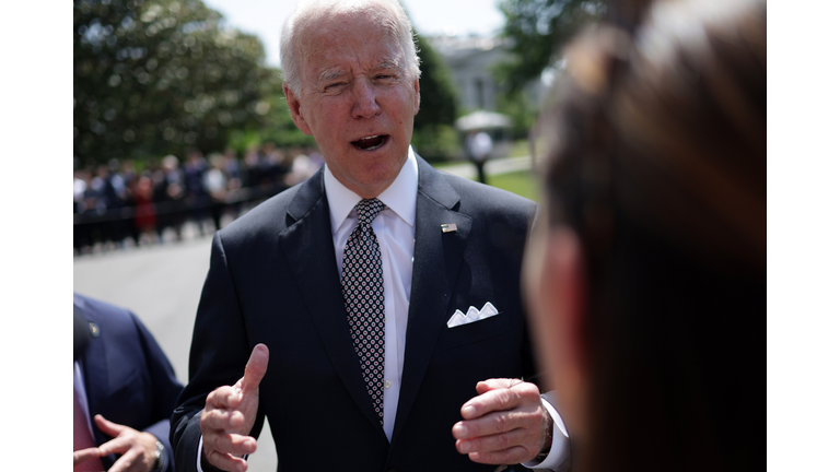 President Biden Departs The White House Enroute To Delaware