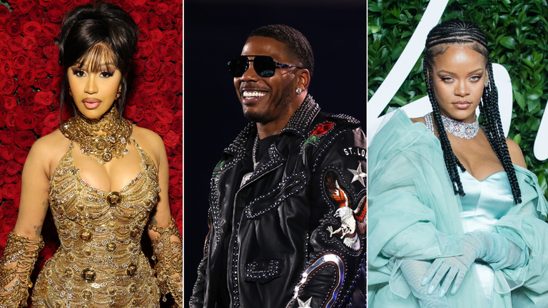 Cardi B, Nelly & Rihanna