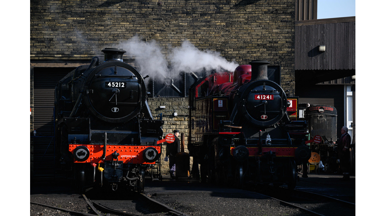 BRITAIN-HISTORY-TRANSPORT-RAILWAY-OFFBEAT