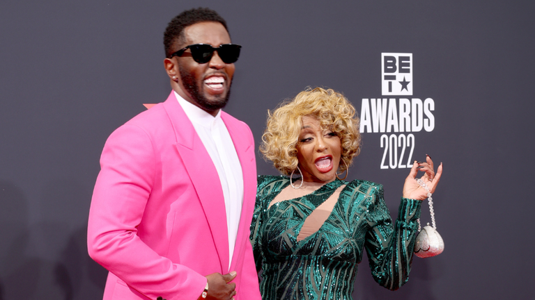 Diddy & Janice Combs