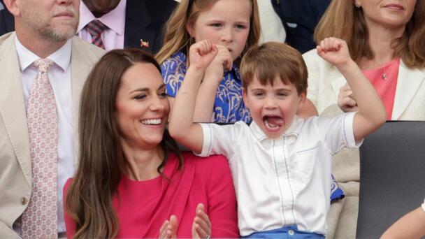 How Prince Louis Made An Unexpected Appearance At Glastonbury Festival