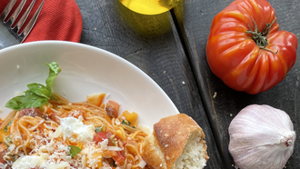 Chef's Club: Capellini Cooked in Ripe Tomato Sauce