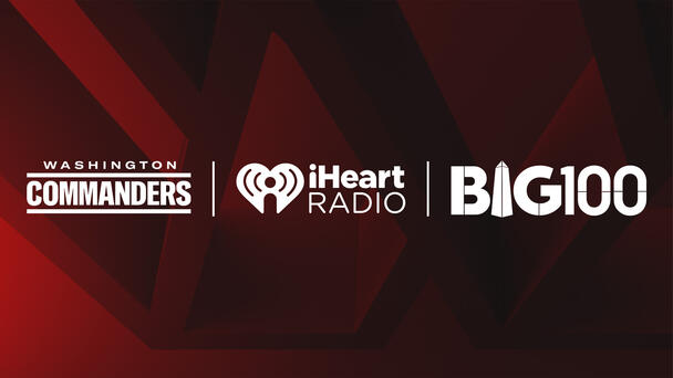 BIG100 is the Official Flagship Station of the Washington Commanders!