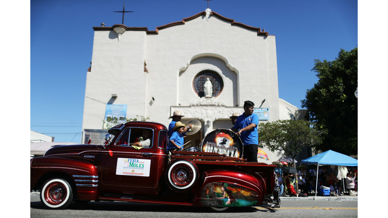 Mexican Americans Celebrate Mexican Independence Day In LA Area