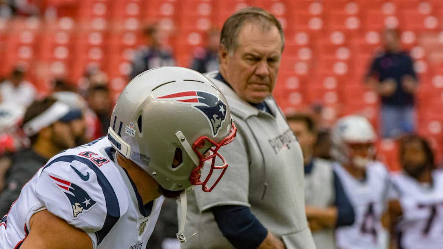 New England Patriots' Bill Belichick continues to praise former