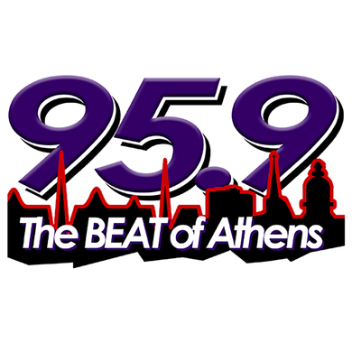 95-9 The Beat of Athens logo