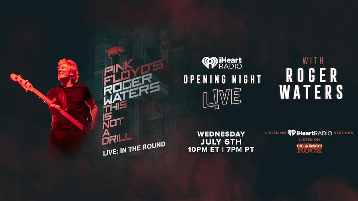 iHeartRadio Opening Night Live with Roger Waters: How To Stream | iHeart