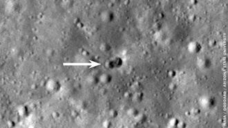 Image: Mystery Impact Spot on Moon