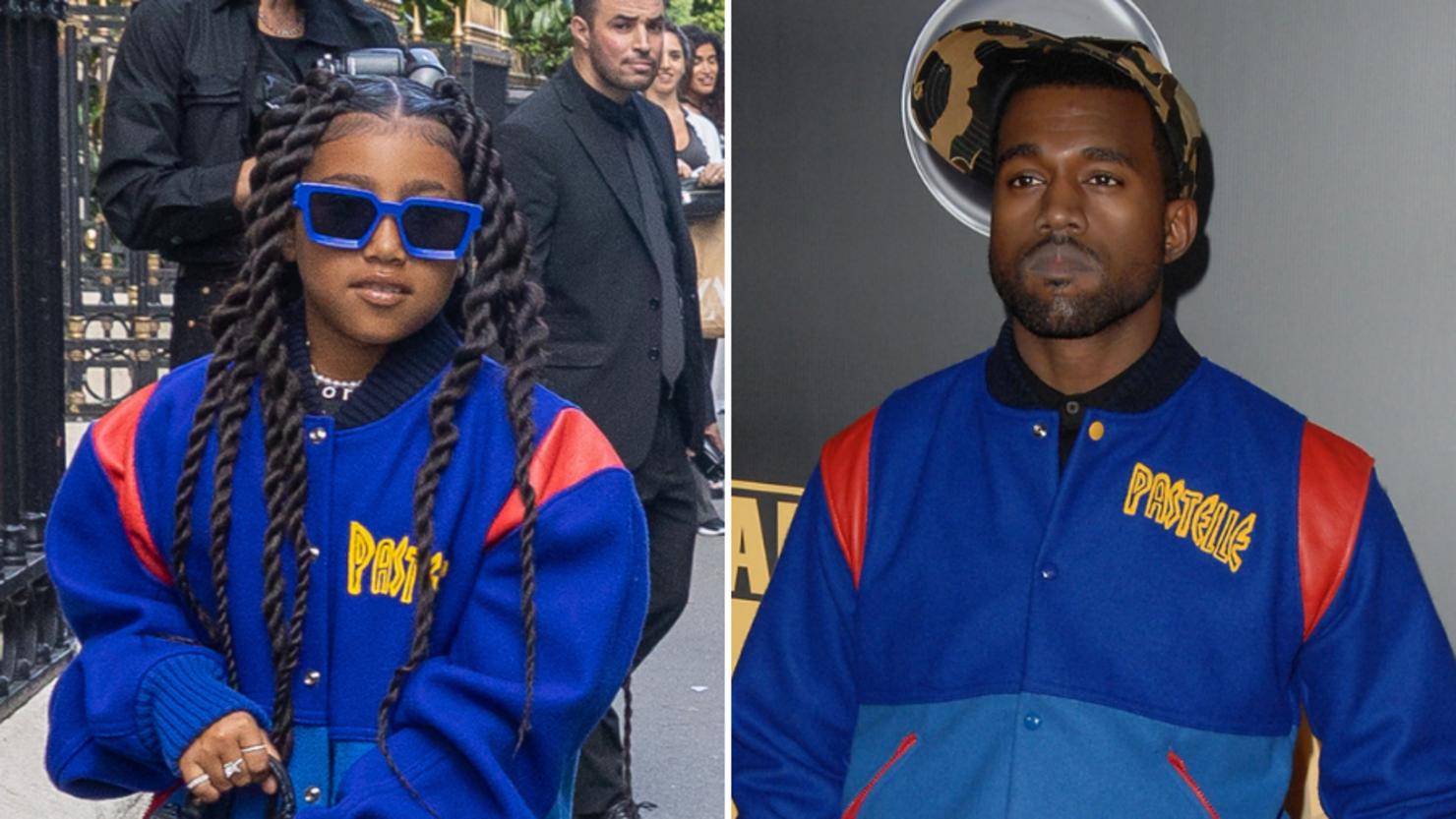 Like Father, Like Daughter: How North West Ended Up in a Pastelle Varsity  Jacket