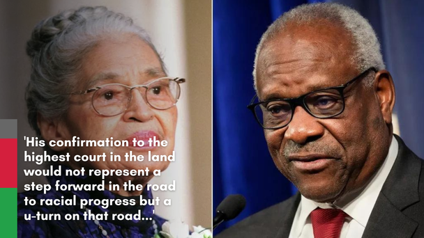 Rosa Parks' Letter Slamming Clarence Thomas' SCOTUS Confirmation Resurfaces