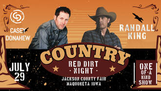 Casey Donahew, Red Dirt superstar , with special guest Randall King