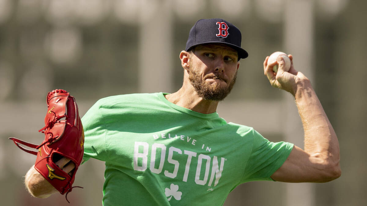 Chris Sale Worcester Red Sox WooSox rehab pitching Boston  Scranton/Wilkes-Barre RailRiders