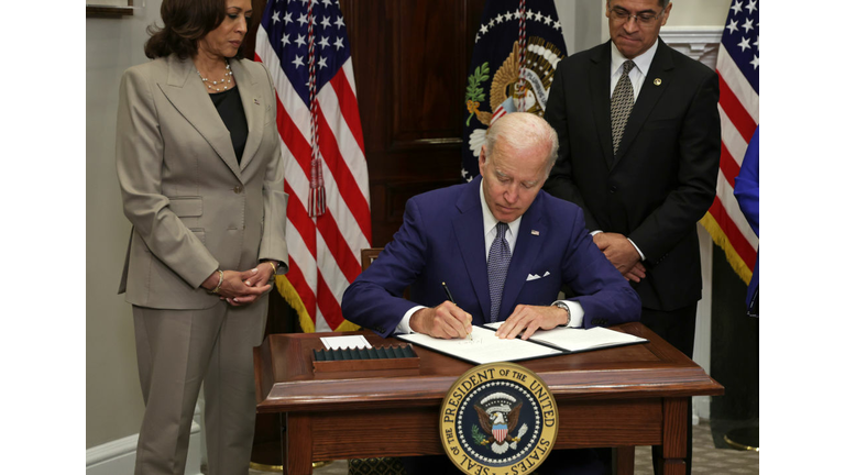 President Biden Discusses Protecting Reproductive Health Care Services At The White House