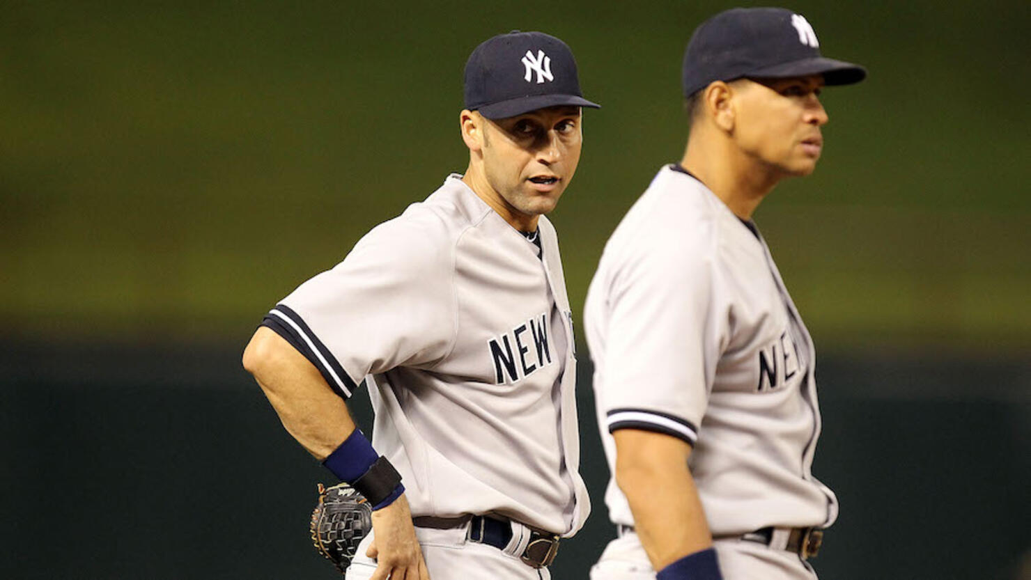 Former Yankees Derek Jeter and Alex Rodriguez are teammates again