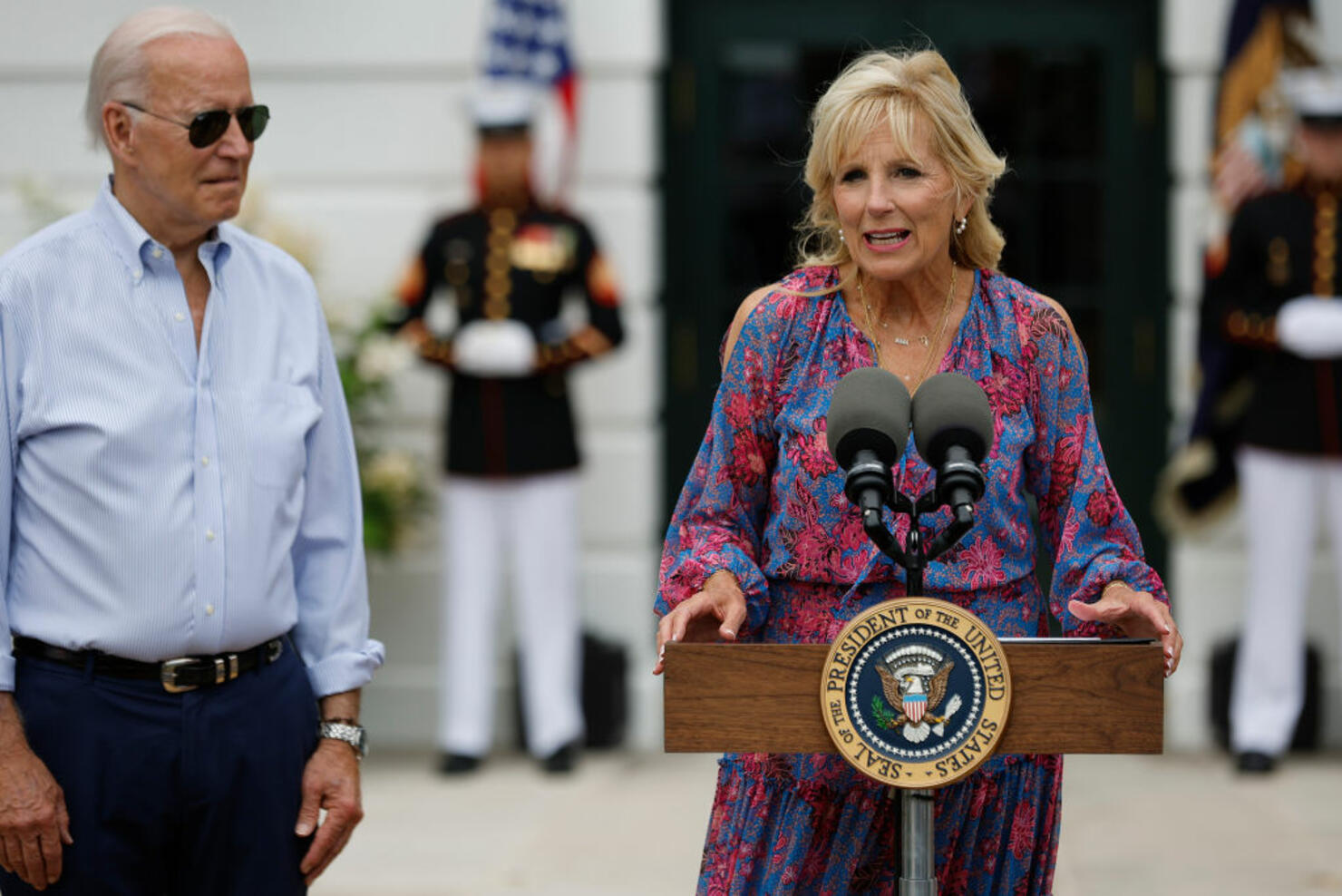 President Biden Hosts The White House Congressional Picnic On The South Lawn
