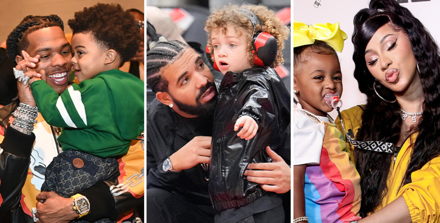 DJ Khaled & Son Asahd Twin in Off-White x Nike Sneakers at the Kids' Choice  Awards