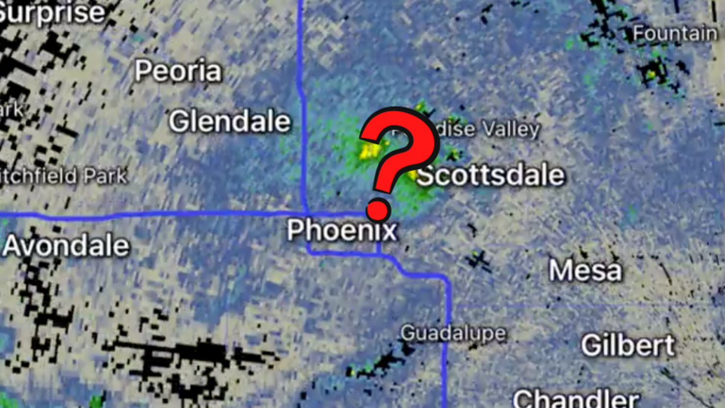 What Did Weather Radar Capture In Arizona? Hint It's Not Rain iHeart