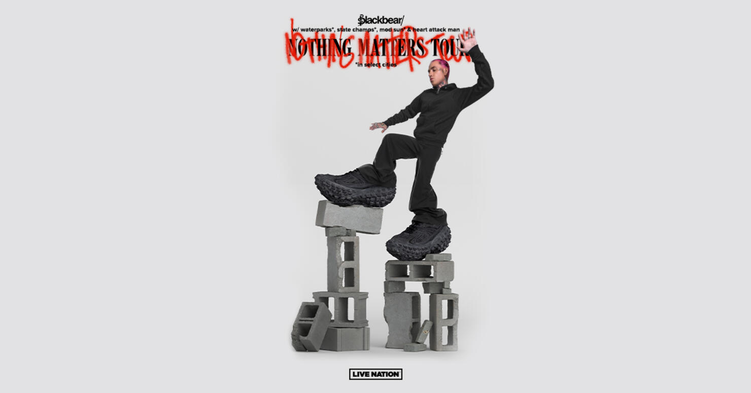 blackbear announces Nothing Matters Tour