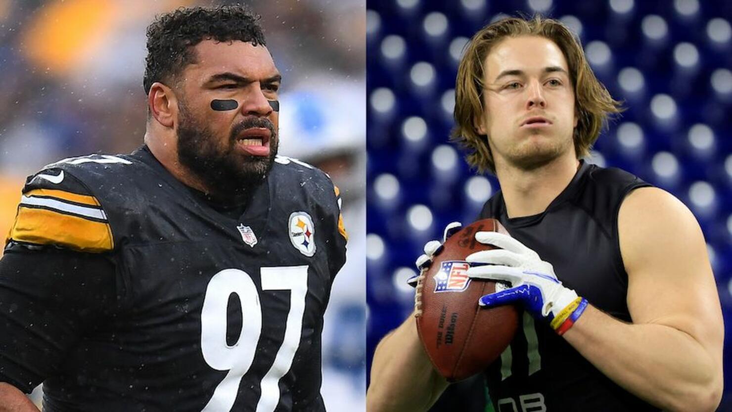 Steelers' Cam Heyward: Kenny Pickett hand-size talk 'got blown out of  proportion'