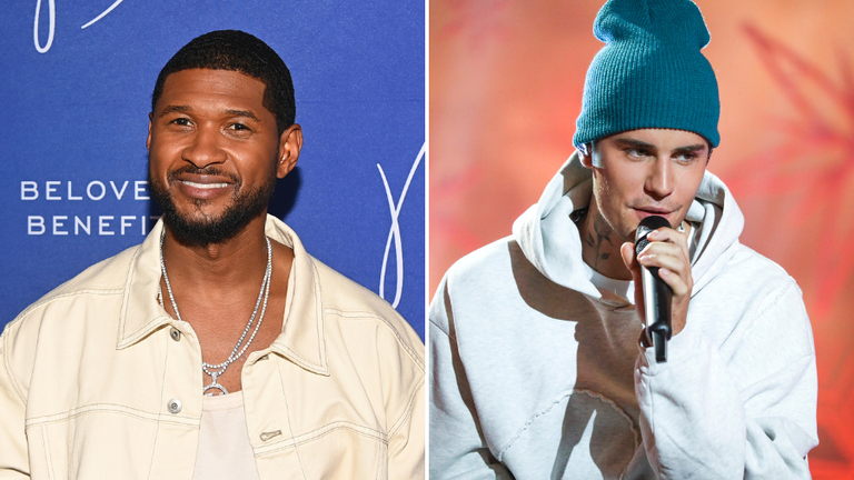 Usher & Justin Bieber