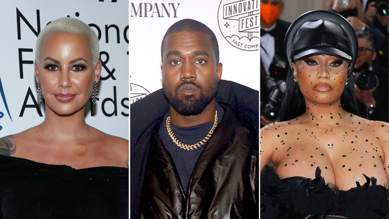 Amber Rose, Ye & Nicki Minaj