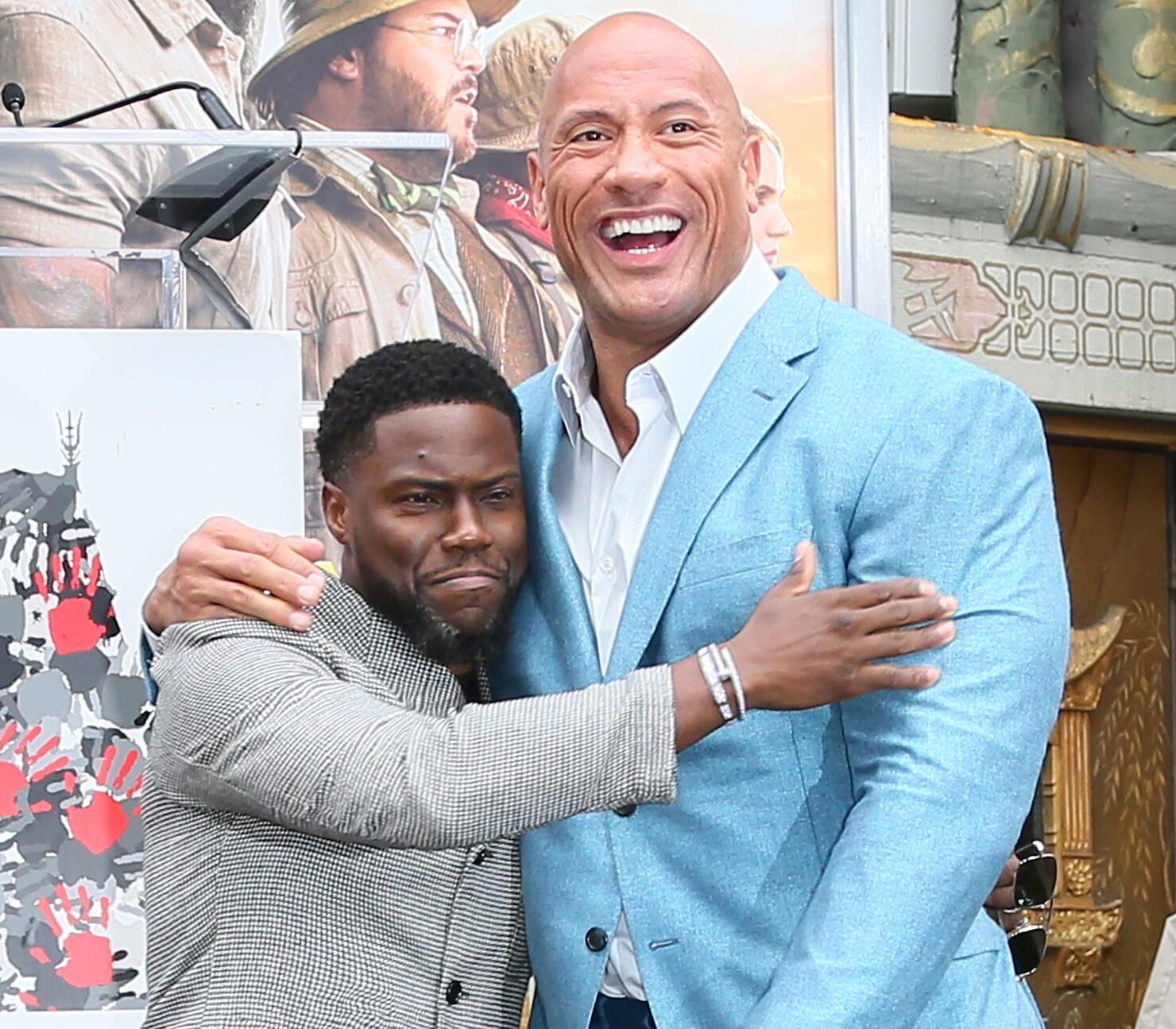 Kevin Hart Hand And Footprint Ceremony At the TCL Chinese Theatre IMAX