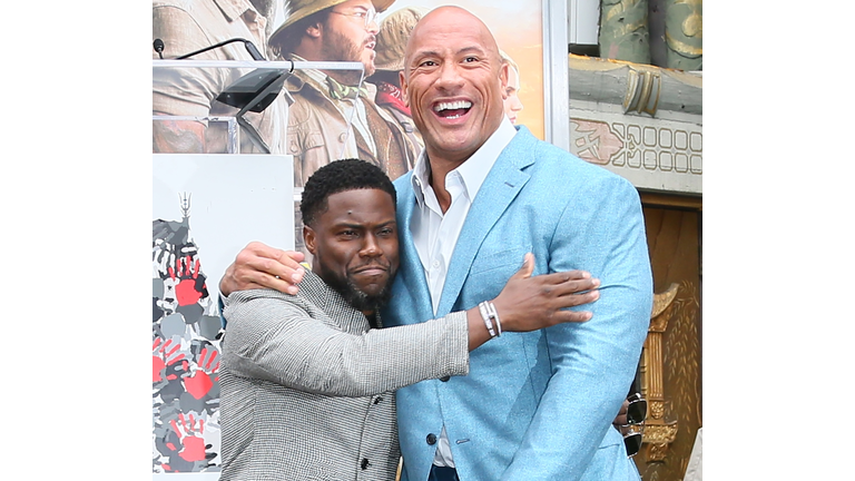 Kevin Hart Hand And Footprint Ceremony At the TCL Chinese Theatre IMAX