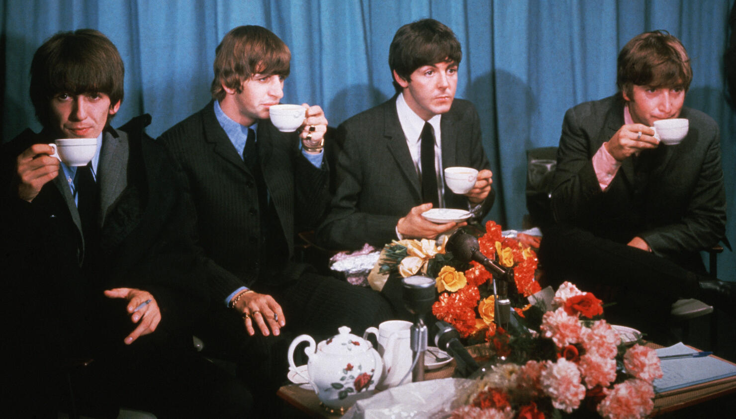 The Beatles Take Tea