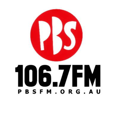 PBS 106.7FM logo