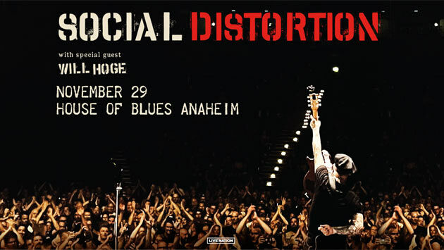 Social Distortion at HOB Anaheim (11/29)