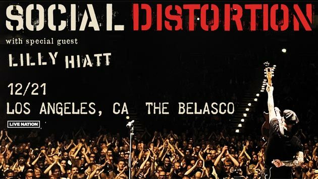 Social Distortion at The Belasco Theater (12/21)