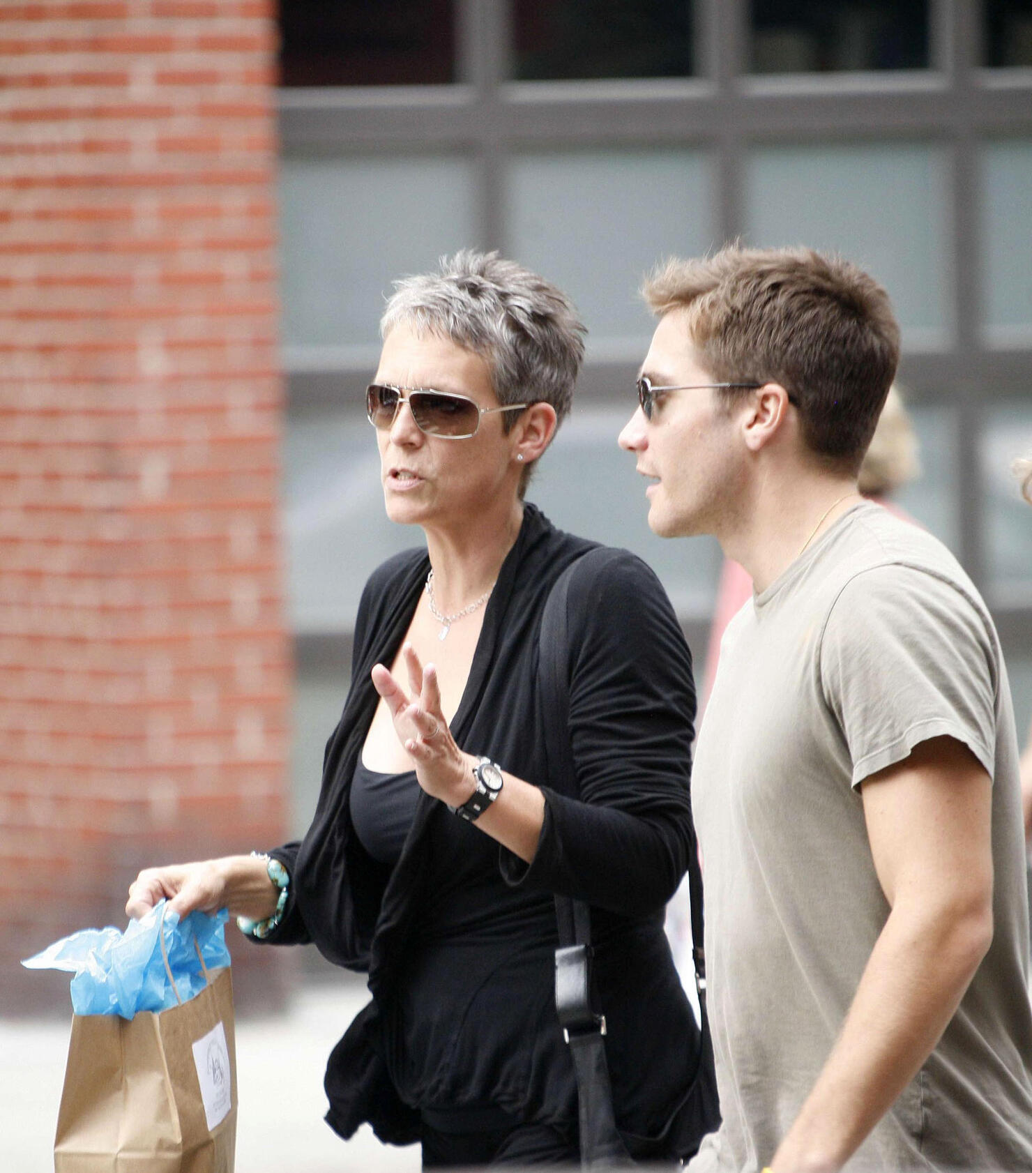 Jake Gyllenhaal and Jamie Lee Curtis Sighting in New York City - September 27, 2006