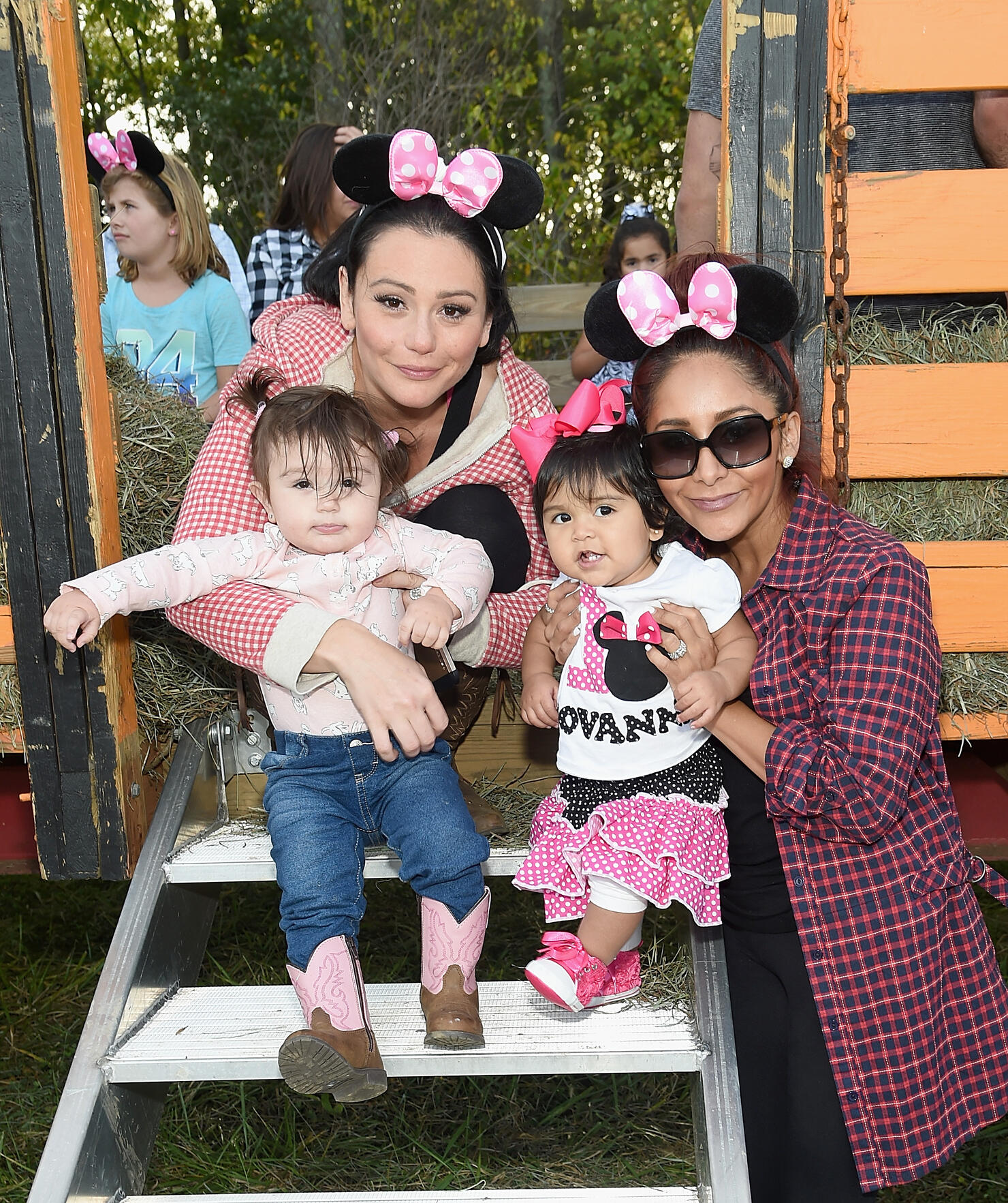 Nicole Polizzi Hosts A Joint Birthday Party For Her Children Lorenzo And Giovanna