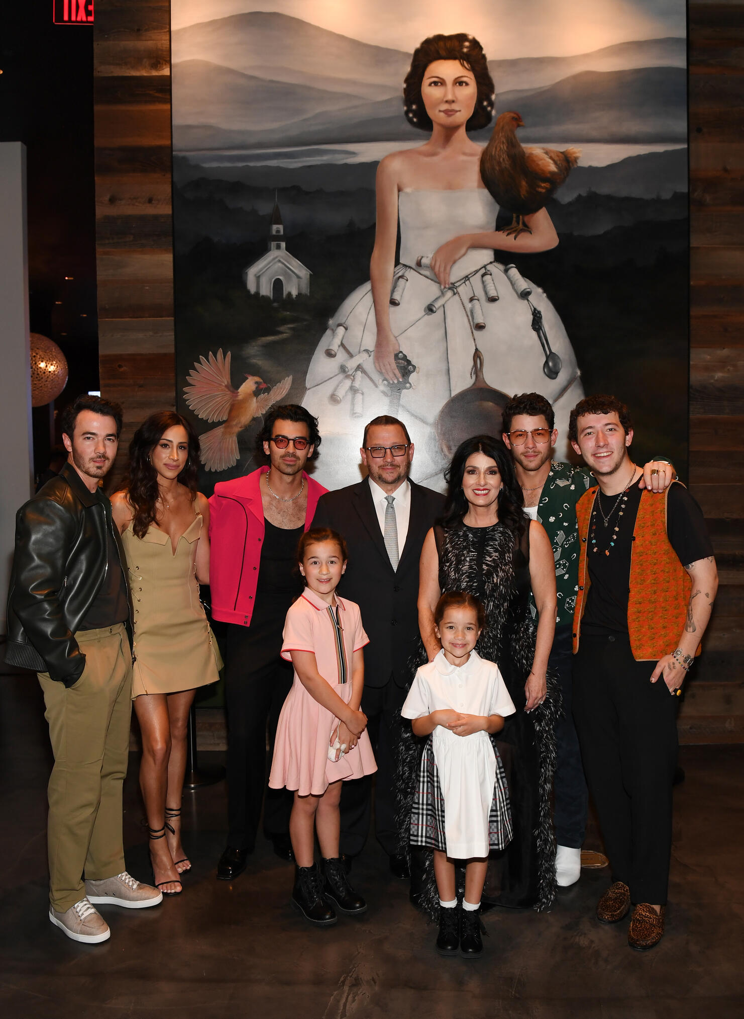 Jonas Family's Grand Opening Party of Nellie's Southern Kitchen At MGM Grand In Las Vegas