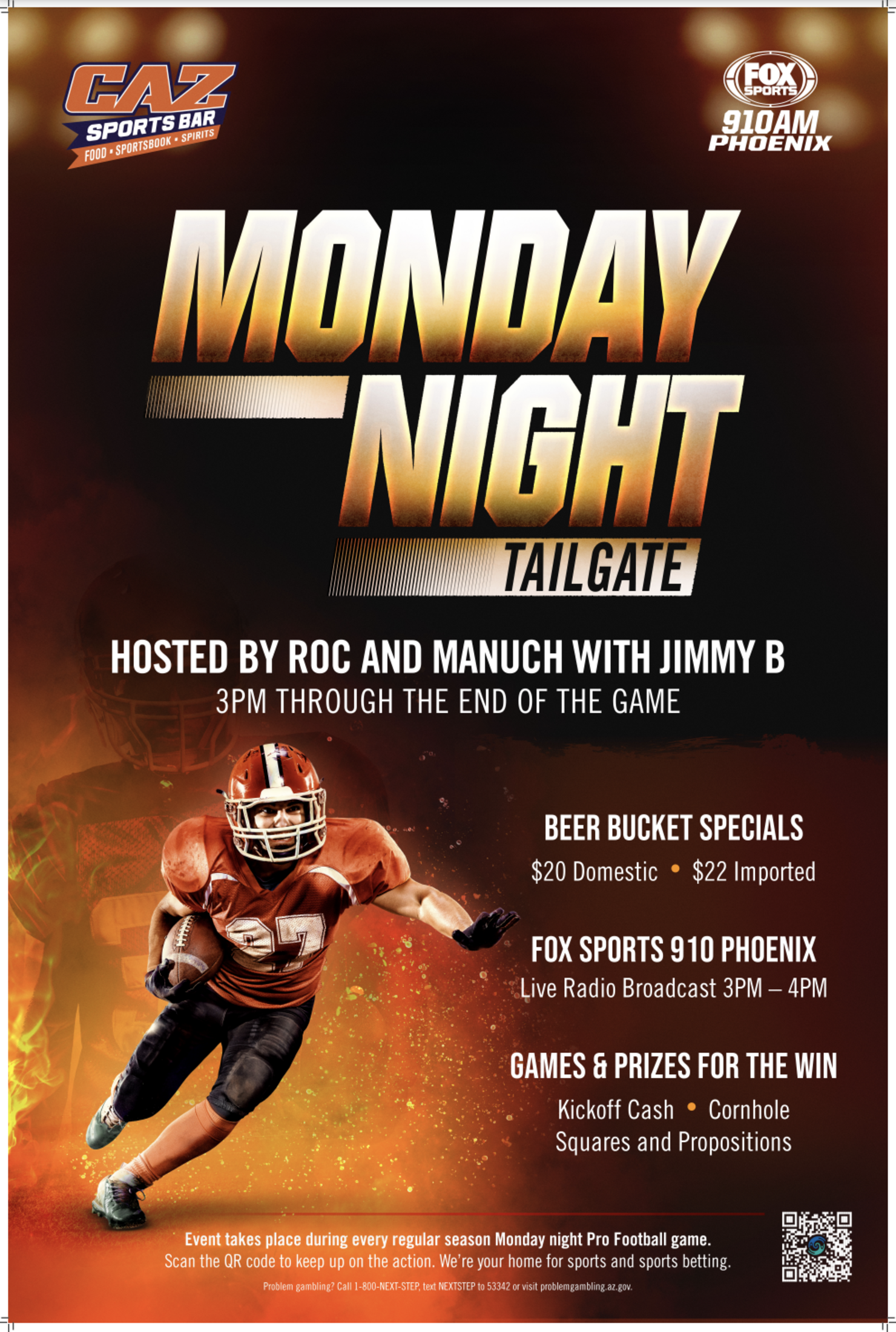 Monday night football online on radio