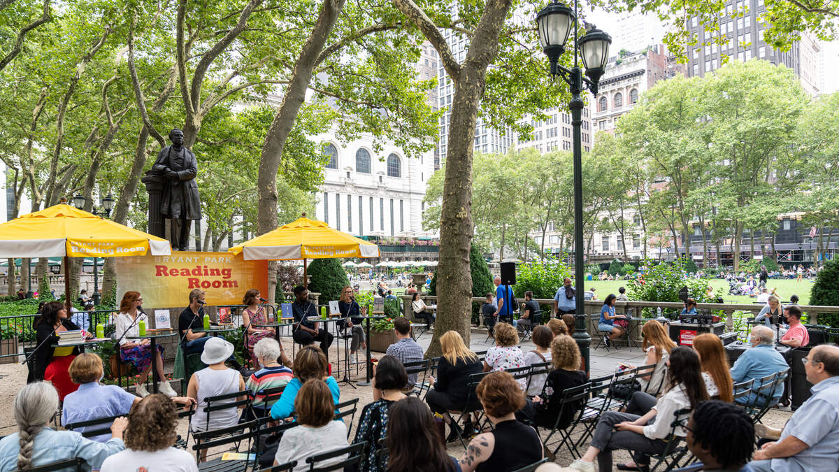 Bryant Park Announces August's Reading Room Lineup iHeartRadio Broadway