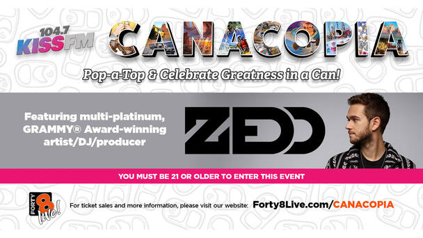 Win Tickets to see ZEDD at CANACOPIA!