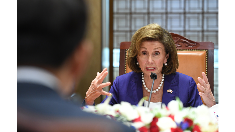 U.S. House Speaker Nancy Pelosi Visits South Korea